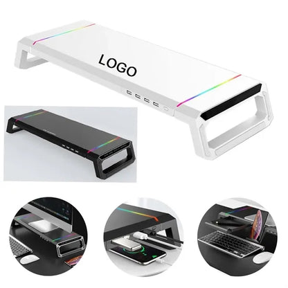 Computer Stand Riser Fold Desk with Usb Port