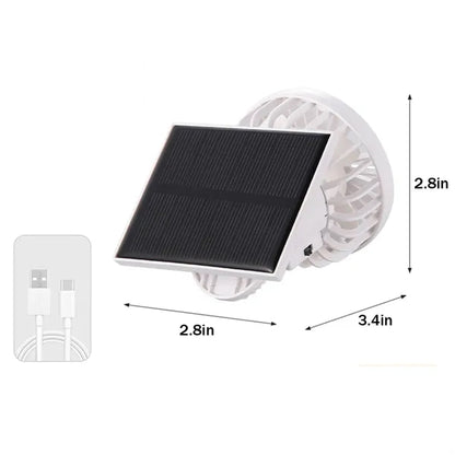 Portable Clip On Solar Fan