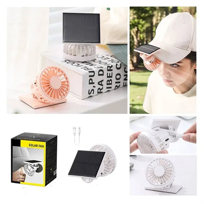 Portable Clip On Solar Fan