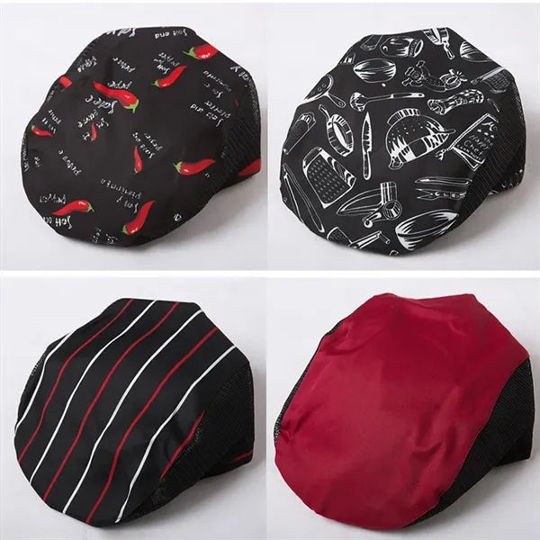 Multipurpose Soft Breathable Kitchen Cooking Chef Hat Beret