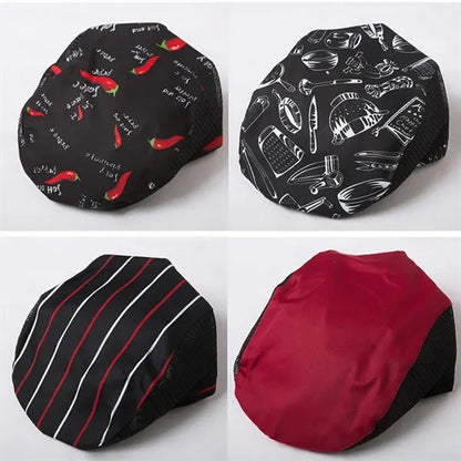 Multipurpose Soft Breathable Kitchen Cooking Chef Hat Beret
