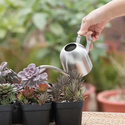 Garden indoor plants long spout stainless steel watering can