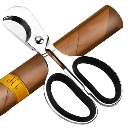 Stainless Steel Tobacco Cigar Scissors Cutter