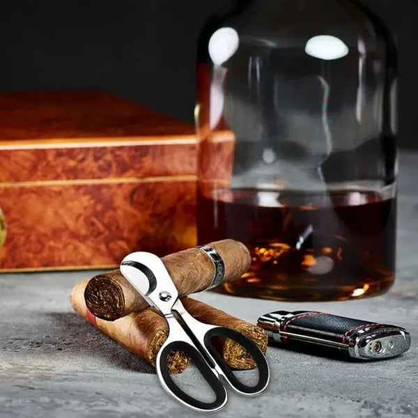Stainless Steel Tobacco Cigar Scissors Cutter