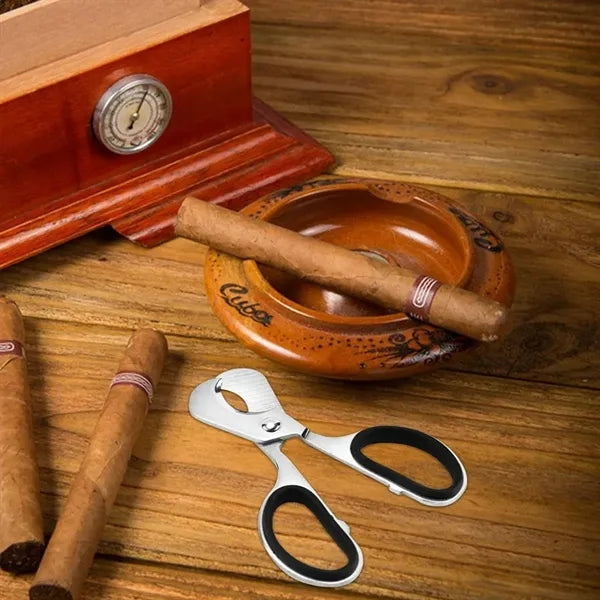 Stainless Steel Tobacco Cigar Scissors Cutter