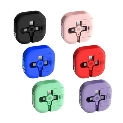 3 in 1 Charging Cable with Phone Stand