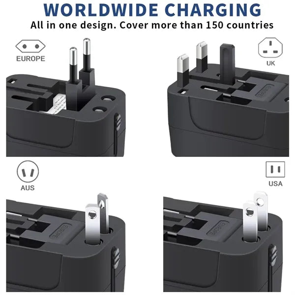 All in One Worldwide Travel Adapter Power Converters