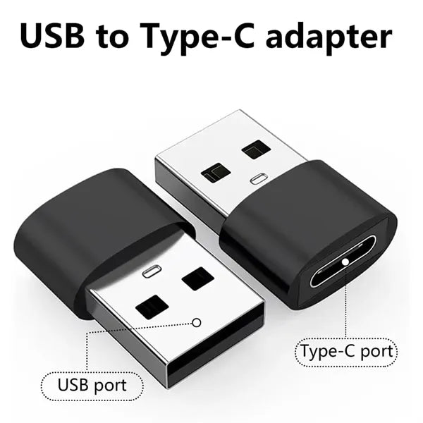USB to C Adapter Car Charger Type C Converter