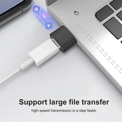 USB to C Adapter Car Charger Type C Converter