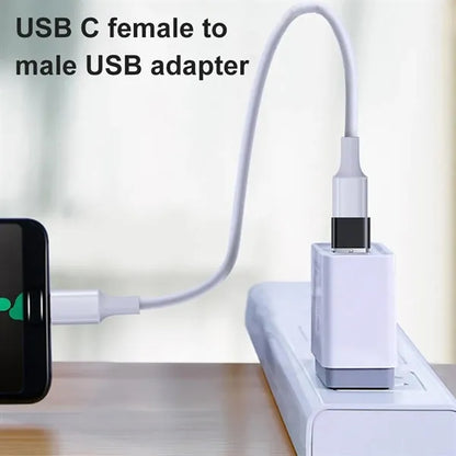 USB to C Adapter Car Charger Type C Converter