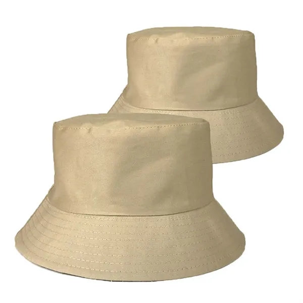 Unisex Summer Cotton Twill Bucket Hat