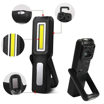 Battery level display Magnetic COB LED Work Light