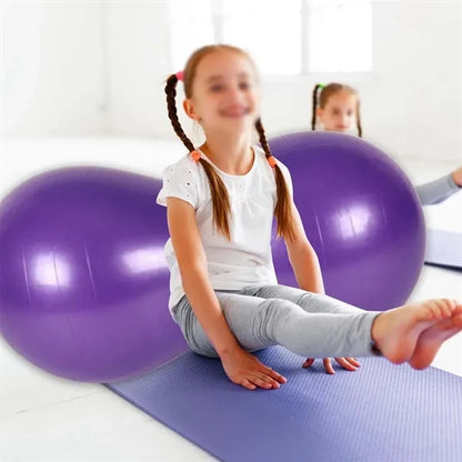 Gym exercise pregnancy pilates thick peanut yoga ball