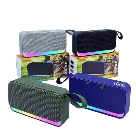 Portable Bluetooth Speaker With LED