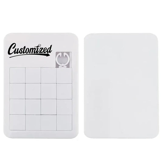 16 Tile Sliding Puzzle Game with Custom Printable Surface