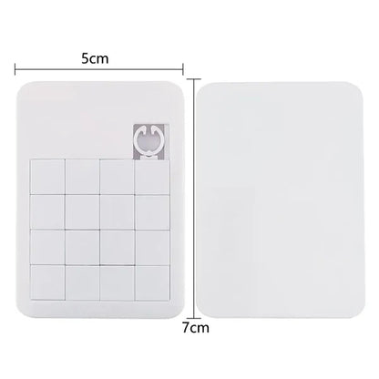 16 Tile Sliding Puzzle Game with Custom Printable Surface