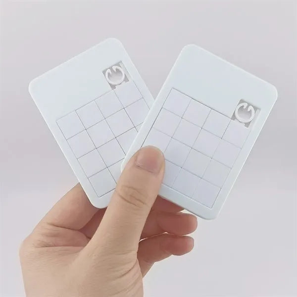 16 Tile Sliding Puzzle Game with Custom Printable Surface