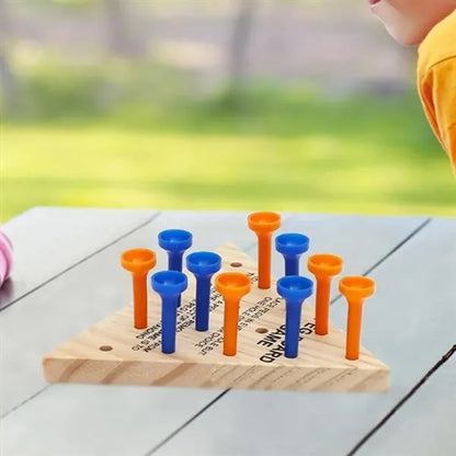 Wooden Peg Game Set 5 Pack with Custom Logo Option