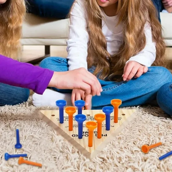 Wooden Peg Game Set 5 Pack with Custom Logo Option