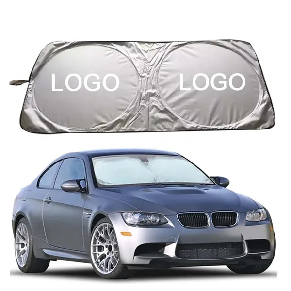 Car Windshield Shade for Automotive Sunshades with Storage P