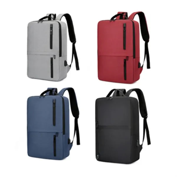 15.6 In Waterproof Business Laptop Backpack W/ USB Charging