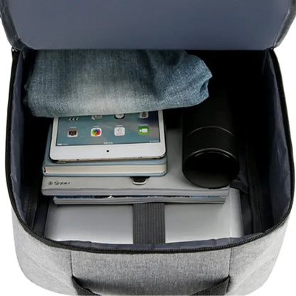 15.6 In Waterproof Business Laptop Backpack W/ USB Charging
