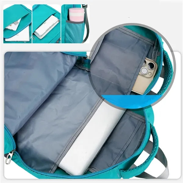 Lightweight Foldable Hiking Backpack Travel School Bag