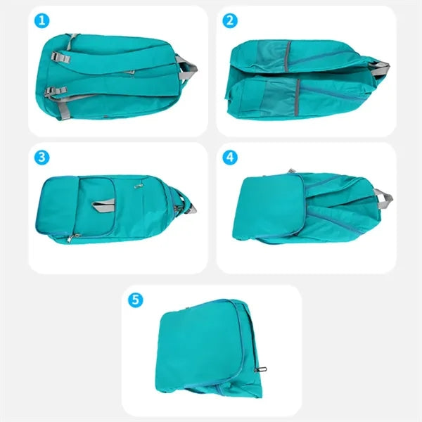 Lightweight Foldable Hiking Backpack Travel School Bag