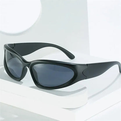 Sport Wraparound Cycling Sunglasses with UV Protection