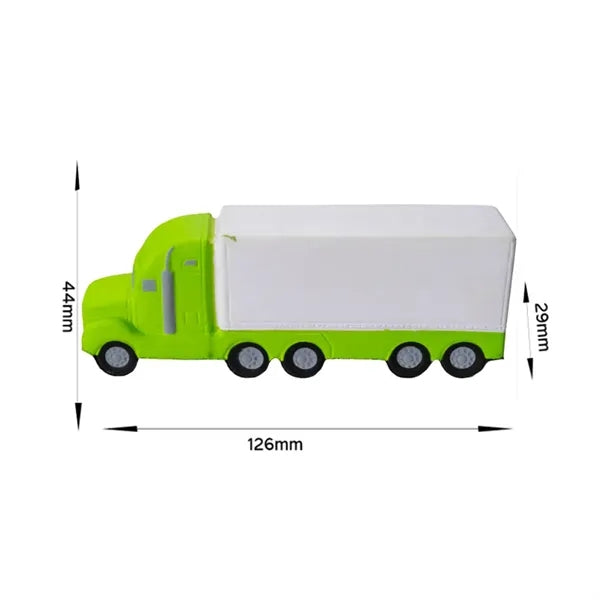 Truck Shaped Stress Reliever PU Foam Promotional Toy