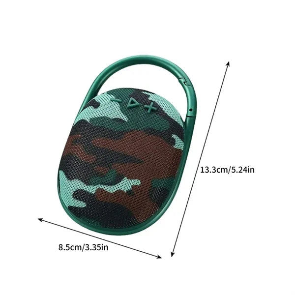 Portable Bluetooth Speaker with Handle Clip Design