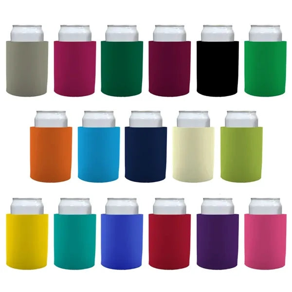 Custom NBR Foam Can Cooler Sleeve in Assorted Colors