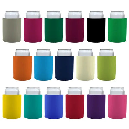 Custom NBR Foam Can Cooler Sleeve in Assorted Colors