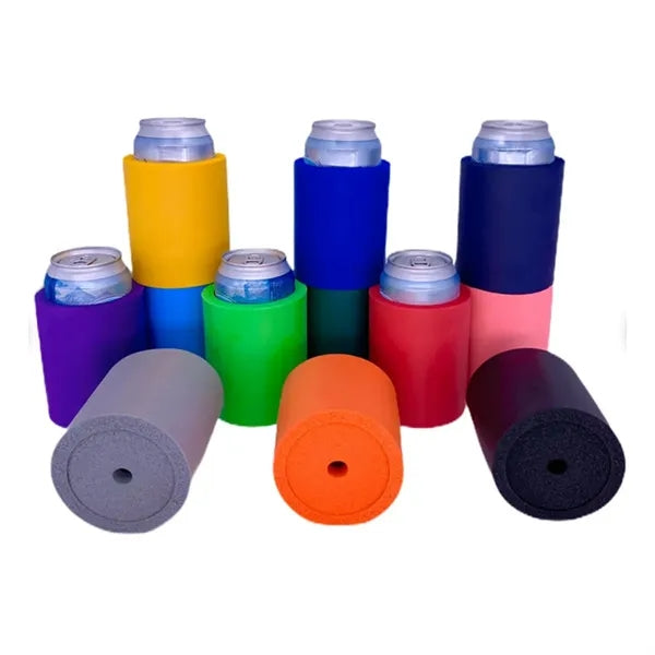 Custom NBR Foam Can Cooler Sleeve in Assorted Colors
