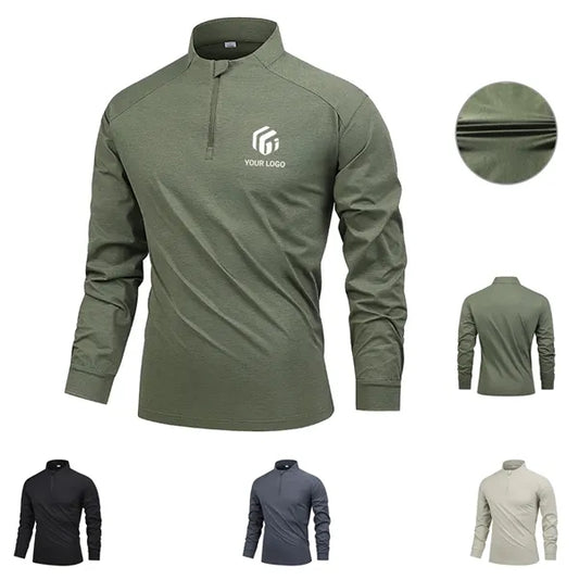 Running quick-dry men sweatshirt long sleeve sports shirts