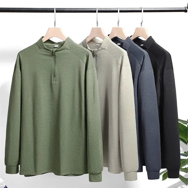 Running quick-dry men sweatshirt long sleeve sports shirts