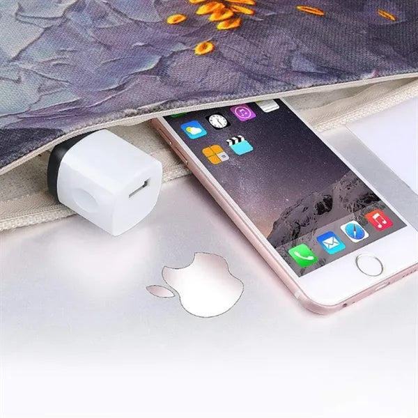Compact USB Wall Charger Adapter Plug for Mobile Devices