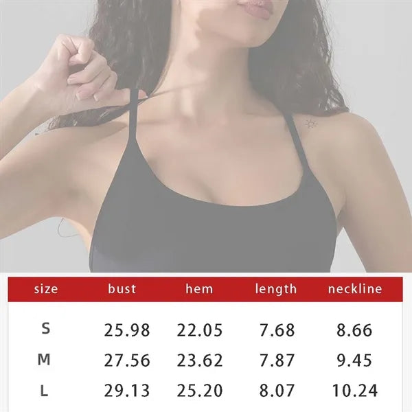 Workout gym women clothing high support sports strappy bras