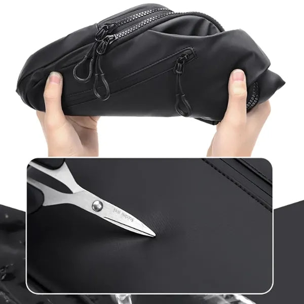 Anti-Theft Sleek Crossbody Sling Bag with USB Charging Port