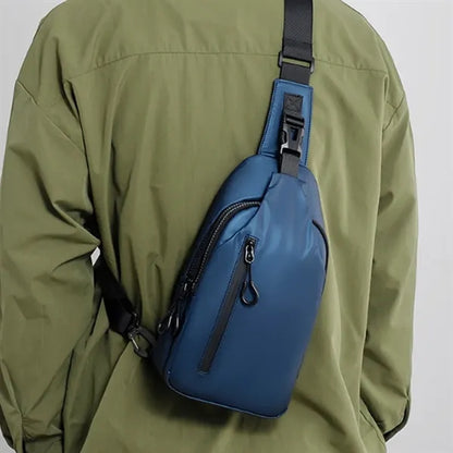 Anti-Theft Sleek Crossbody Sling Bag with USB Charging Port