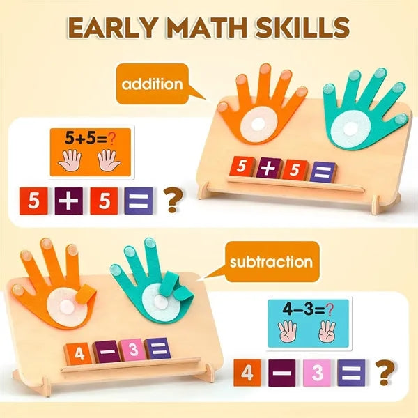 Educational toys math manipulatives number counting blocks