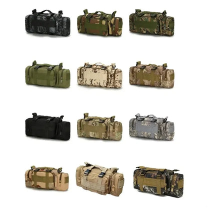 Tactical MOLLE Outdoor Waist Bag Crossbody Sling Pack