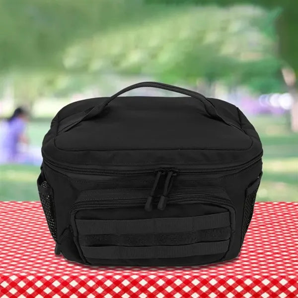 Tactical MOLLE Camouflage Insulated Lunch Cooler Bag