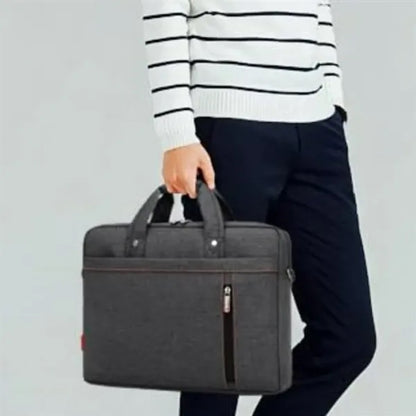 16'' Business Laptop Bag with Shoulder Strap and Trolley Sle