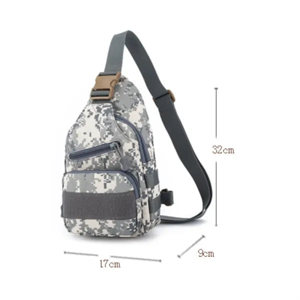Durable Camouflage Outdoors Sling Crossbody Bag