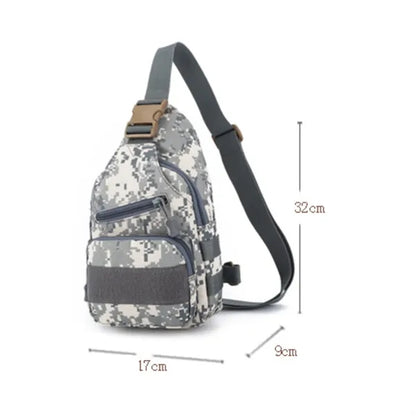 Durable Camouflage Outdoors Sling Crossbody Bag