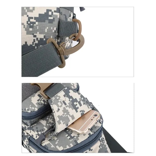 Durable Camouflage Outdoors Sling Crossbody Bag
