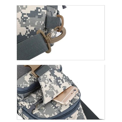 Durable Camouflage Outdoors Sling Crossbody Bag