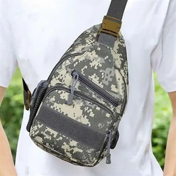 Durable Camouflage Outdoors Sling Crossbody Bag