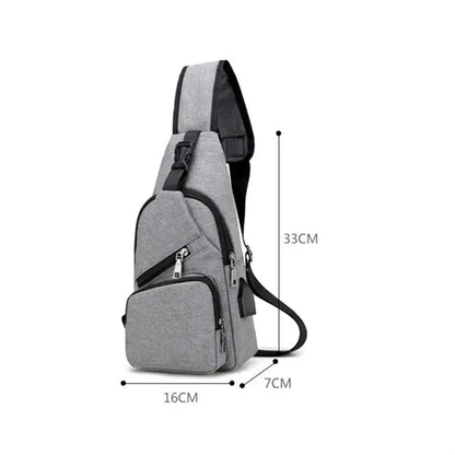 Crossbody Sling Bag with Anti Theft and USB Charging Port